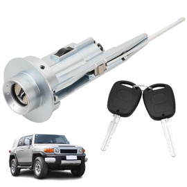 RAMATA 89703-33070 Ignition Lock Cylinder Switch with Key Compatible with Toyota 2001 2002 2003 2004 2005 2006 2007 Sequoia, 2003-2006 Tundra, 2003-2009 4Runner and More, Replace # 69052-34040