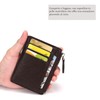 RisePlus Slim Wallet with RFID Protection, Card Case, Men's Mini