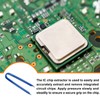 sourcing map 3Pcs IC Chip Extractor IC U Shape Puller