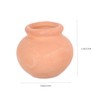 Garneck 6 Pieces Miniature Terracotta Amphoras - Decorative Clay Flower