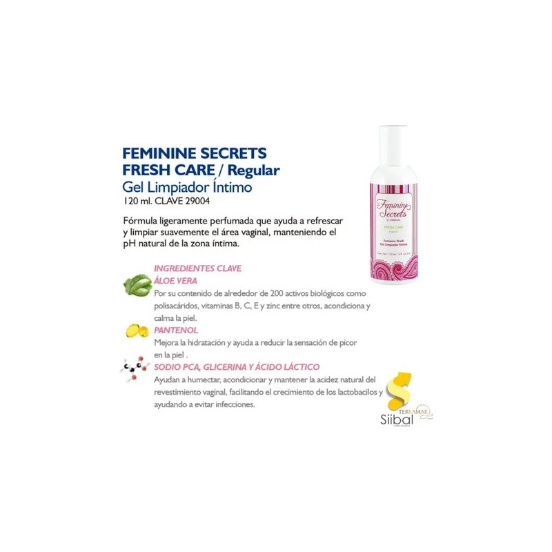 Set Gel Limpiador Y Desodorante Femenino Secrets Fresh Care