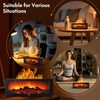 3D Flame Diffusor für ätherische Öle, Flammenbefeuchter Kamin, 150 ml