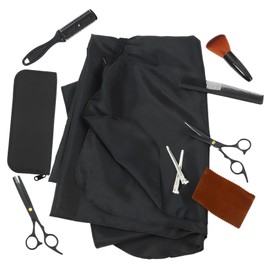 IWOWHERO Barber Scissors Set Hair Cutting Kit Comb Professional Hairdressing Tools Stainless Steel Scissors for Men Women