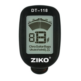 ZIKO Clip-on dual display DT-118 Capo Musical Instruments Tuner guitar