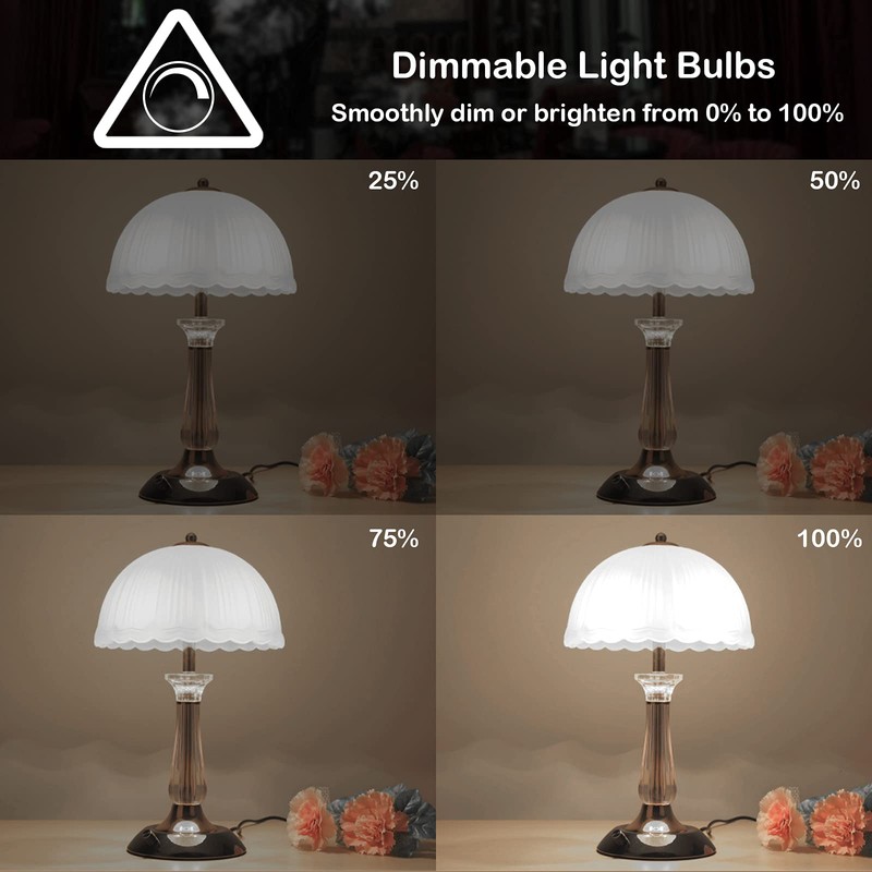 Bonlux 4W LED T6.5 Tubular Filament Bulb Dimmable, E17 Intermediate