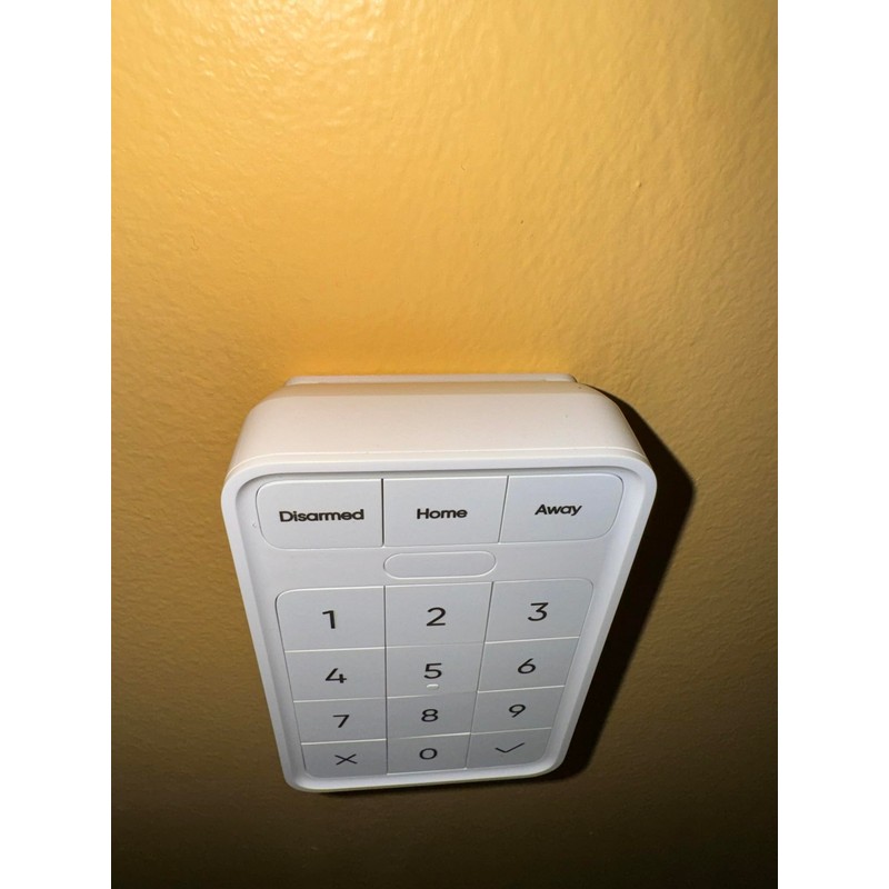 Wall Mounting Plate Compatible with Wyze Keypad (Keypad Not Included)