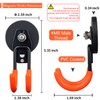 ULIBERMAGNET Magnetic Hooks Heavy Duty,2pack Strong Magnet Garage Hooks for