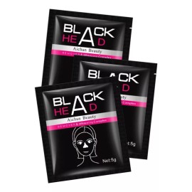 Universo en Linea Mascarilla facial para piel todo tipo de piel Universo en Linea Mascarilla Carbón Activado Mascarilla Negra Puntos Negros 6g y 6mL - 10 packs de 1 unidades