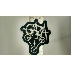 Unbranded GAZA Patch Embroidered Iron/sew-on Crust Metal Eyehategod Sludge Metal Metalcore
