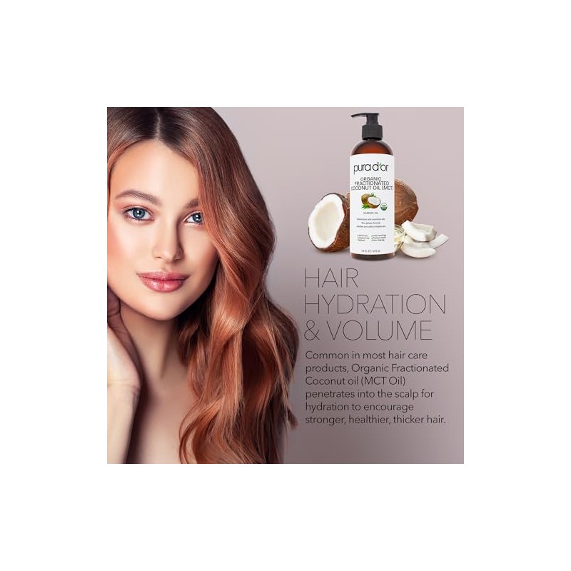 Organic Fractionated Coconut Oil