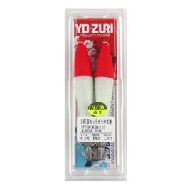 DUEL Yozuri (YO-ZURI) Sutte: Floating Sutekan Cloth Roll TY2 No. 4.0 LA1: Luminous Body x Red x White Aurora