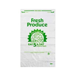 Clear Produce Bags – 2600-Count High-Density Polyethylene (HDPE) Bags, 12" x 20", 11 Micron Thickness, Eco-Friendly, Ideal for Grocery Stores and Farmers Markets