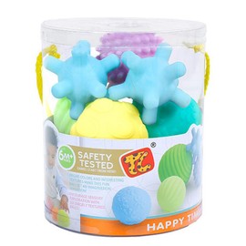 Baby Kids Colorful Bath Toys Interesting Water Spraying Educational Tactile Playing Toy Set(#1)