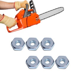 6pcs Sprocket Cover Bar Nuts for 010 011 012 024 025 026 028 032 034 036 046 064 066 MS250 MS260 MS290 MS360 MS171 MS181 MS192T MS211 Chainsaw