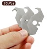 Litoexpe Hook Blade Utility Knife, SK5 Carbon Steel Replacement Blades