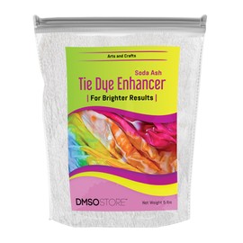 Soda Ash for Tie Dye Enhancer 5lbs. for Brighter Results. 99.95% Pure Sodium Carbornate