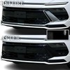 BOGAR TECH DESIGNS Front Chrome Delete Overlay Wrap Film Compatible