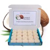 Coconut and Shea Butter Wax Melts: Highly Scented Flower-Shaped 20