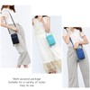 Bolso cruzado pequeño para teléfono celular, para mujer, bolso de