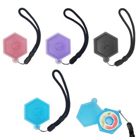 4 Stück Aufbewahrung Pod Case, Duft-Pods-Aufbewahrungsbox Aroma-Box Trinkflaschen Zubehör Duft Aufbewahrungsbox, Sicheren Lagerung von Aroma-Boxen, Aufhängbarer Duftbeutel,BPA-freie