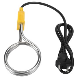 1200W Stainless Steel Immersion Heater Portable Boiler Water Heating Rod for Home TravelEU Plug 220‑250V