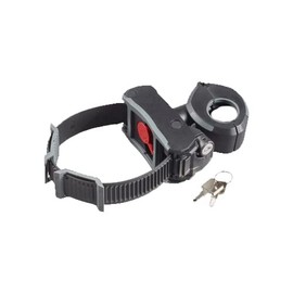 Uebler Portabiciclette con Cinghie a cricchetto per 1a Bicicletta, Removibile