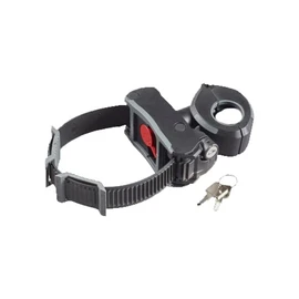 Uebler Portabiciclette con Cinghie a cricchetto per 1a Bicicletta, Removibile