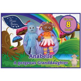 In The Night Garden Birthday Cards - Various Designs (River Buddies Girl)