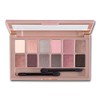 Maybelline Maquillaje Eye Shadow Palette The Blushed, color Rosas/Cafes