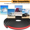 Nayotaa Tonneau Cover Seal Strip - 16.4Ft Truck Tailgate Seal