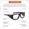 Riley Navigator Stylish Protective Eyewear UV & Impact Protection Sunglasses