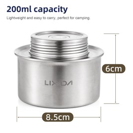 Fuel Can Coffee Storage Airtight Canister with One-way 200ml Pressure Relief Valve Canisters for Flour and Sugar StoringDried Fruits Nuts Beans Outdoor Camping Parties BBQs