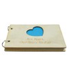 12 Year Anniversary Wooden Scrapbook – Perfect for your Husband
