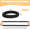 300 Piezas Ligas para Cabello Elásticas, Donas para el Cabello