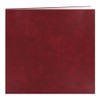 Pioneer Photo Albums Leatherette Post Bound Album x 12 inches-Burgundy,
