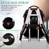 FENGDONG - Mochila para portátil con carga USB y auriculares