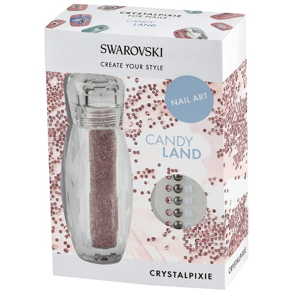Swarovski Crystal Pixie Petite Nail Box 5g Including Flatbacks Candy Land