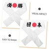 DECHOUS 4pcs Japanese Samurai Headbands Sweat Wicking Sports Hair Bands
