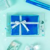 WRAPAHOLIC Blue Wrapping Paper - Mini Roll - 17 inch