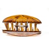 1 piece large hair claw with pages Approx. 10 cm Long in