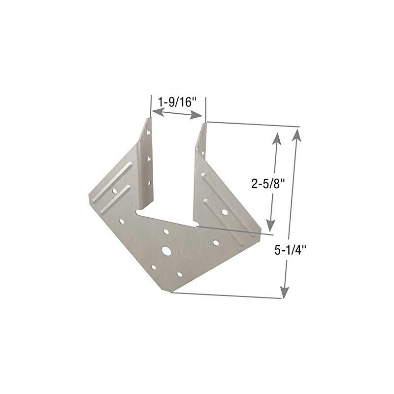 USP Structural Connectors RT15-TZ Hurricane Anchor (6 Pack)