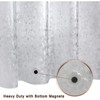 Waterproof Shower Curtain Liner 8G Thick Shower Curtain with Heavy