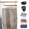 Torytoe Trouser Hanger, Space-Saving, 9 Layer Trouser Hangers, Non-Slip, Foldable,