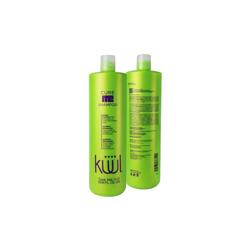 Shampoo Para Cabello Dañado Reconstructor Kuul Cure Me 1l