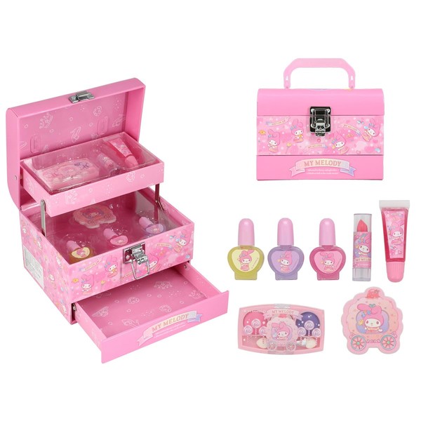 Shobido Sanrio Makeup Box, Cosmetics Set, Lip Gloss, Lip Balm,