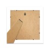 12x12 White Ornate Photo Frame With White Mat For 10x10
