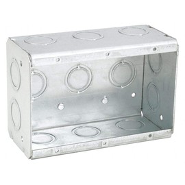 Raco 692 Electrical Box, Masonary, 3 Gangs