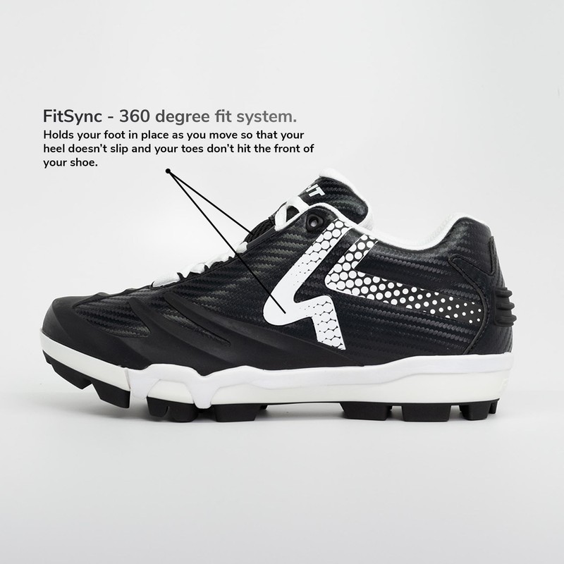 RIP-IT SwiftStep Ringor Pro TPU Cleat Softball Shoes | Size