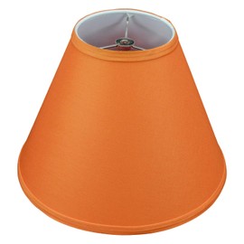 FenchelShades.com Lampshade 5" Top Diameter x 12" Bottom Diameter x 10" Slant Height with Washer (Spider) Attachment for Lamps with a Harp (Linen Cedar)
