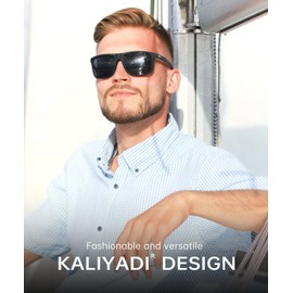 KALIYADI Sunglasses-Men Polarized-Sunglasses Mens Sunglasses: Sun Glasses Polarized UV Protection Unisex Lightweight Driving Fishing Golf